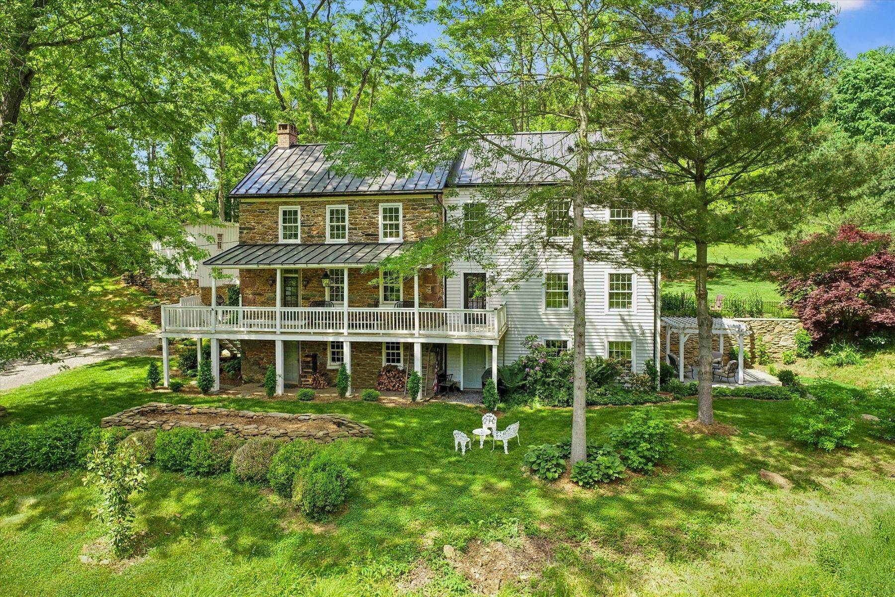 Single Family Homes for Sale at Renovated Historic Shrewsbury Farmhouse 1324 Kratz Road, Glen Rock, Pennsylvania 17327 United States