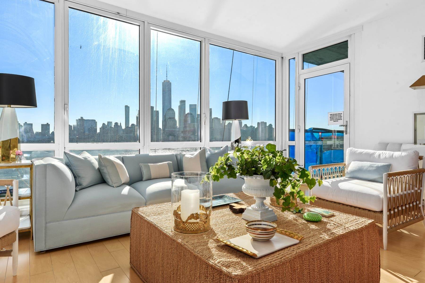Condominiums for Sale at Stunning Views at Crystal Point 2 2nd Street #802, Jersey City, New Jersey 07302 United States