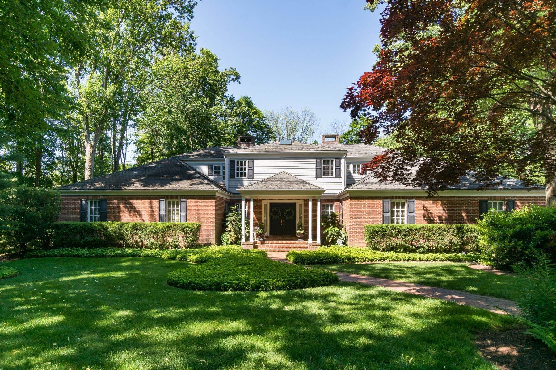 Single Family Homes for Sale at Stunning Renovations Elevate a Dramatic Home to New Heights 33 Brearly Road, Princeton, New Jersey 08540 United States