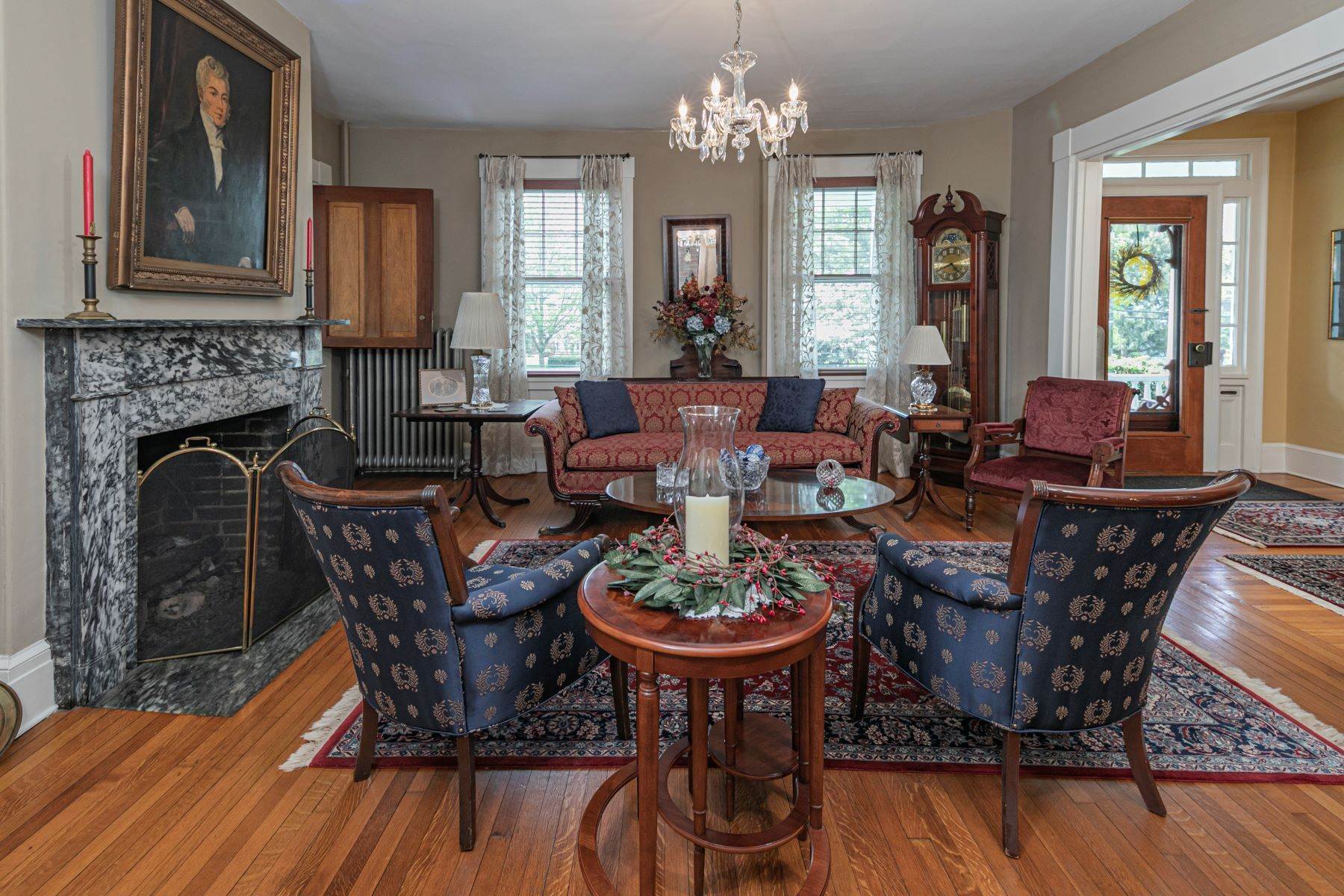 7. Single Family Homes for Sale at 19th Century Treasure with Glorious Grounds 523 South Main Street, Hightstown, New Jersey 08520 United States