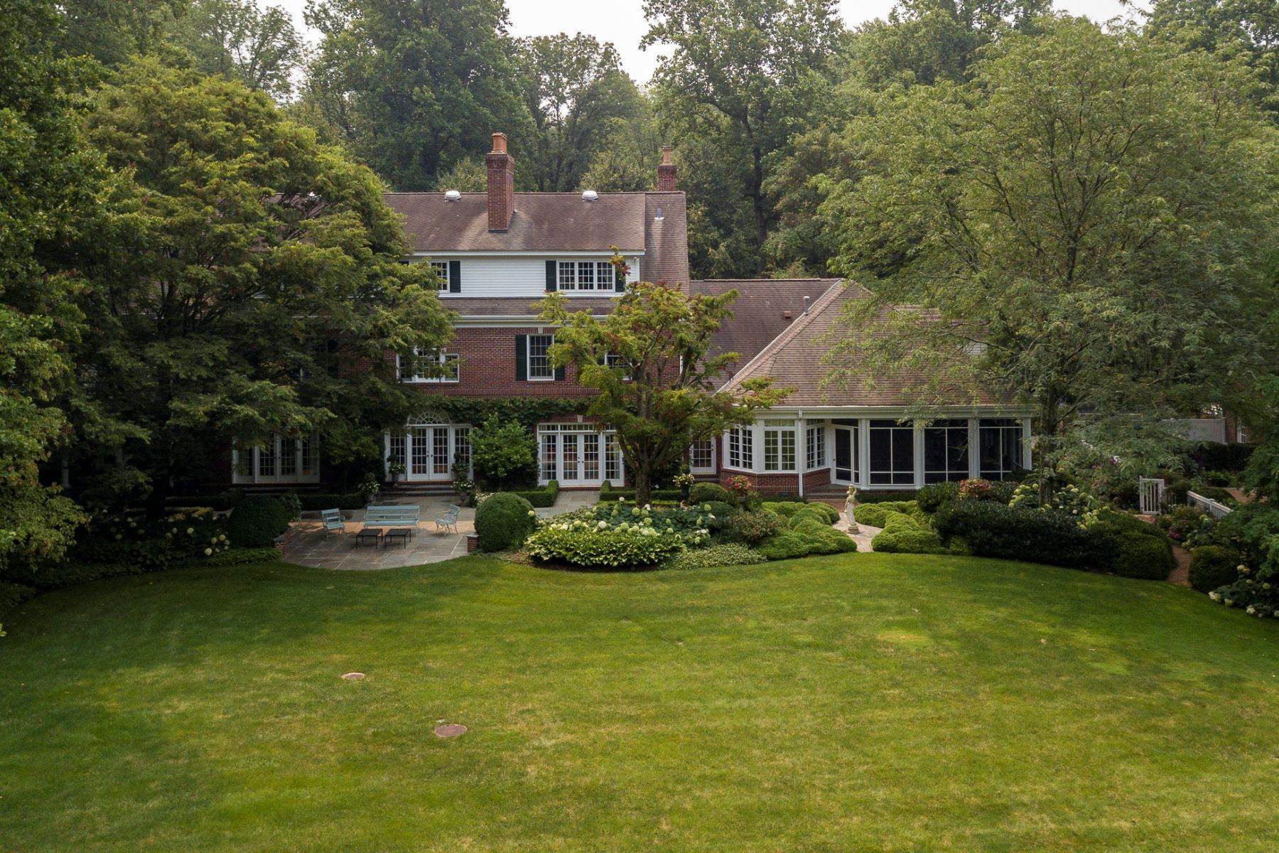 29. Single Family Homes للـ Sale في Architecturally Stunning and Truly Spectacular 155 Drakes Corner Road, Princeton, New Jersey 08540 United States